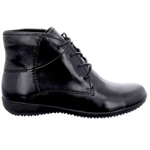 JOSEF SEIBEL NALY 09 Black (Schwarz) Leather Ankle Boots Size EU 37 US 6 6.5 NEW
